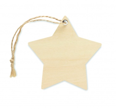 Logo trade corporate gifts picture of: Christmas ornament star