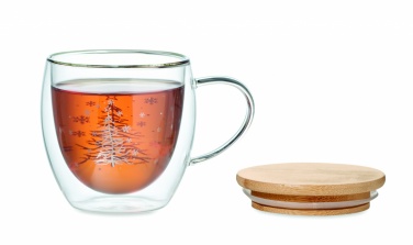 Logotrade promotional merchandise picture of: Double wall borosilicate mug