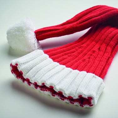 Logotrade promotional merchandise photo of: Long Christmas knitted beanie