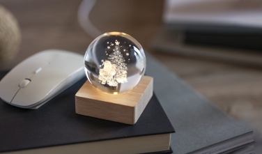 Logotrade promotional merchandise image of: Christmas LED crystal ball
