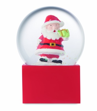 Logo trade promotional item photo of: Small snow ball glass ornament