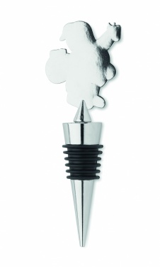 Logo trade corporate gifts image of: Bottle stopper Christmas motif