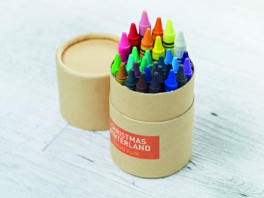 Logotrade corporate gifts photo of: 30 wax crayons