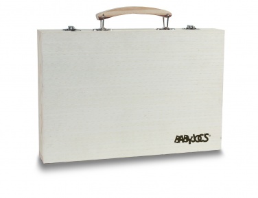 Logotrade promotional merchandise photo of: Artist's set in wooden box