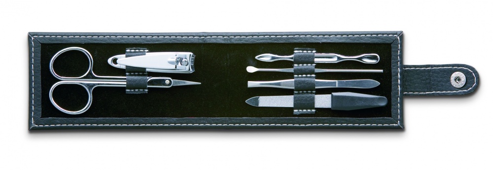 Logo trade corporate gifts image of: 6-tool manicure set in pouch
