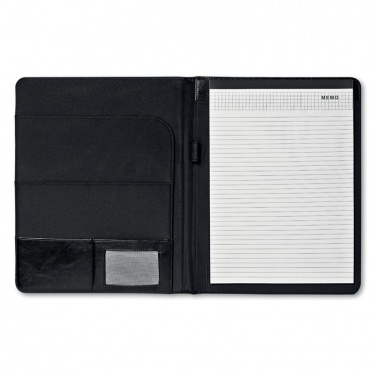 Logo trade promotional product photo of: PU portfolio w/ 20 pages bloc