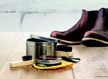 Logotrade advertising product image of: Shoe polish kit