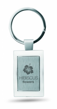 Logo trade promotional items picture of: Metal key ring Turku