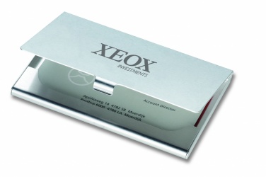 Logotrade advertising product image of: Aluminium business card holder