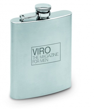 Logo trade promotional giveaway photo of: Slim hip flask 200ml