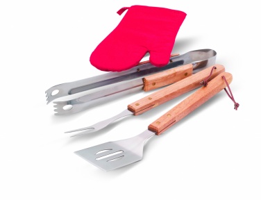 Logotrade promotional gifts photo of: BBQ apron with BBQ tools