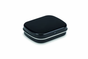 Logo trade business gifts image of: Easy tin silver w/mints