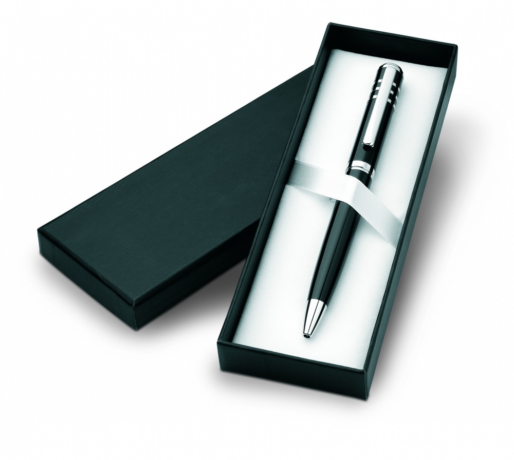Logo trade promotional item photo of: Ball pen in gift box