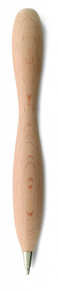 Logo trade business gifts image of: Wooden ball pen