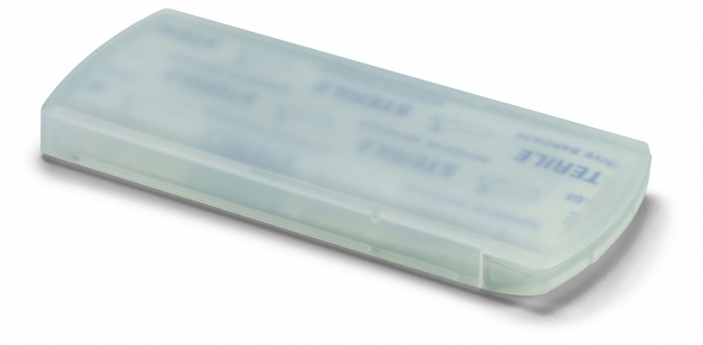 Logo trade promotional merchandise photo of: Container with plasters