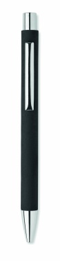 Logo trade promotional giveaways picture of: Recycled paper push ball pen