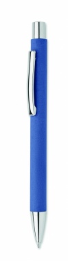 Logo trade promotional product photo of: Recycled paper push ball pen