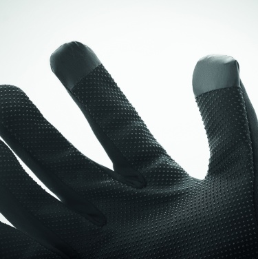 Logo trade promotional products image of: Tactile sport gloves
