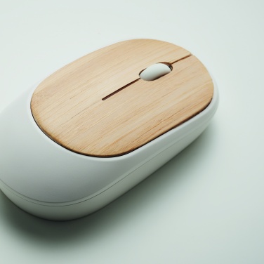 Logotrade corporate gift picture of: Wireless mouse in bamboo