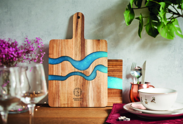 Logo trade promotional merchandise image of: Acacia wood serving board