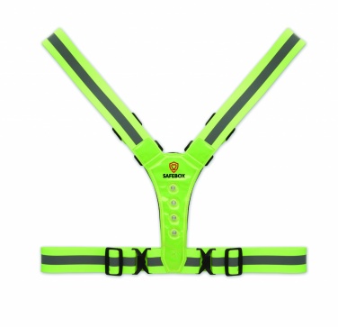 Logotrade promotional giveaway picture of: Reflective body belt with LED