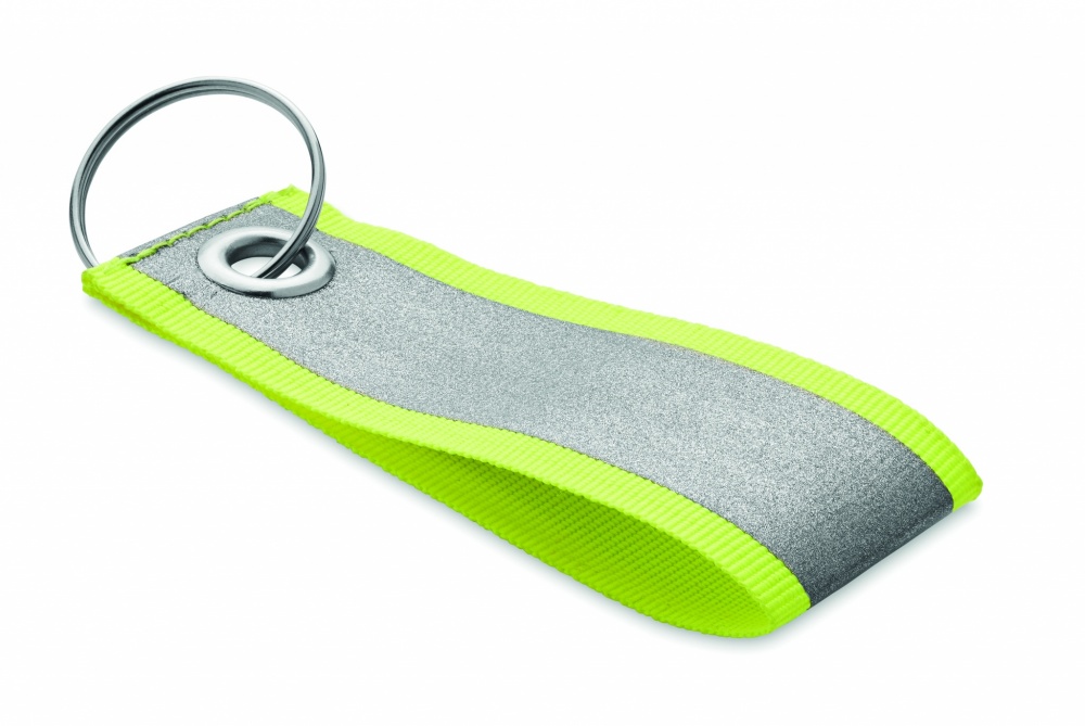 Logo trade promotional products image of: Reflective key ring Reflekey