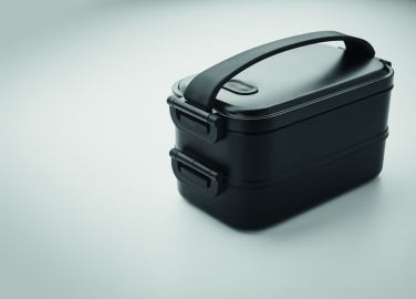 Logo trade promotional gift photo of: Lunch box in recycled PP