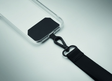 Logo trade corporate gifts picture of: Polyester phone wrist strap