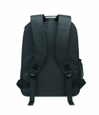 Logo trade promotional giveaways image of: 300D RPET Cooling backpack