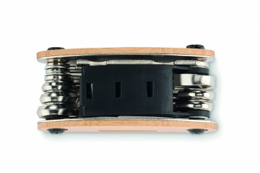 Logo trade promotional gifts image of: Multi tool pocket in bamboo