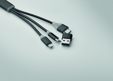 Logo trade advertising product photo of: 4 in 1 charging cable type C