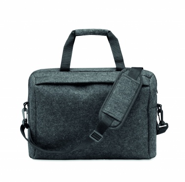 Logo trade promotional products image of: 15 inch RPET felt laptop bag