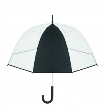Logo trade promotional items image of: Transparent 23 inch manual open umbrella