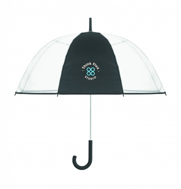 Logotrade promotional gift picture of: Transparent 23 inch manual open umbrella