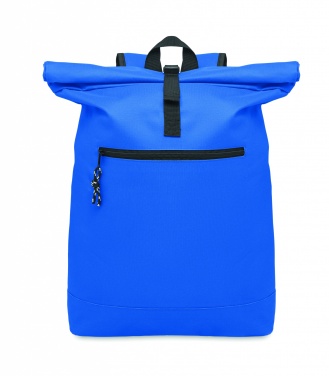 Logotrade promotional product image of: 600Dpolyester rolltop backpack