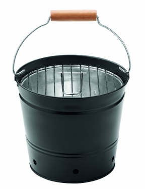 Logo trade promotional merchandise photo of: Portable bucket barbecue