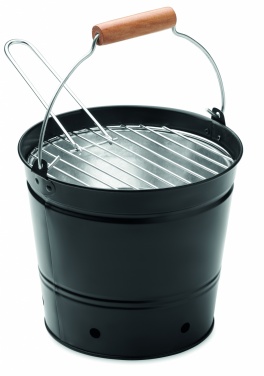 Logo trade business gift photo of: Portable bucket barbecue