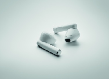 Logotrade promotional item image of: TWS earbuds with charging base