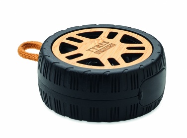 Logo trade corporate gift photo of: Wireless speaker tire shaped