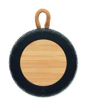 Logo trade advertising products picture of: Wireless speaker tire shaped
