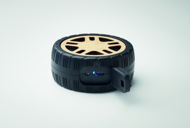 Logo trade promotional gifts picture of: Wireless speaker tire shaped