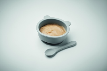 Logotrade promotional product picture of: Silicone spoon, bowl baby set
