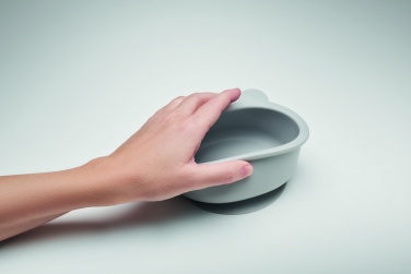 Logotrade promotional item image of: Silicone spoon, bowl baby set