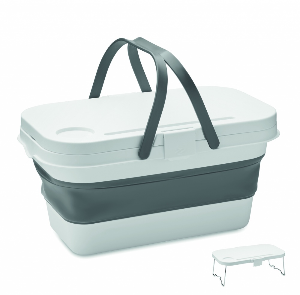 Logotrade promotional merchandise picture of: Collapsible picnic basket