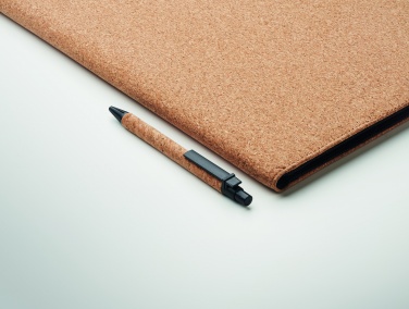 Logotrade promotional giveaways photo of: A4 cork conference folder