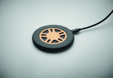 Logo trade corporate gifts image of: Wireless charger 15W