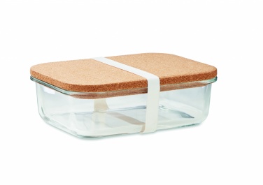 Logotrade business gifts photo of: Glass lunch box with cork lid