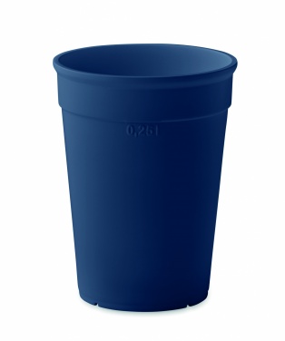 Logo trade promotional item photo of: Recycled PP cup capacity 250 ml