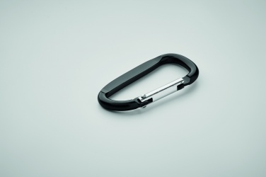 Logo trade promotional products picture of: Carabiner clip in aluminium.