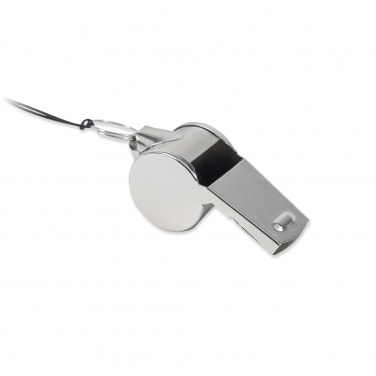 Logo trade promotional items picture of: Metal whistle